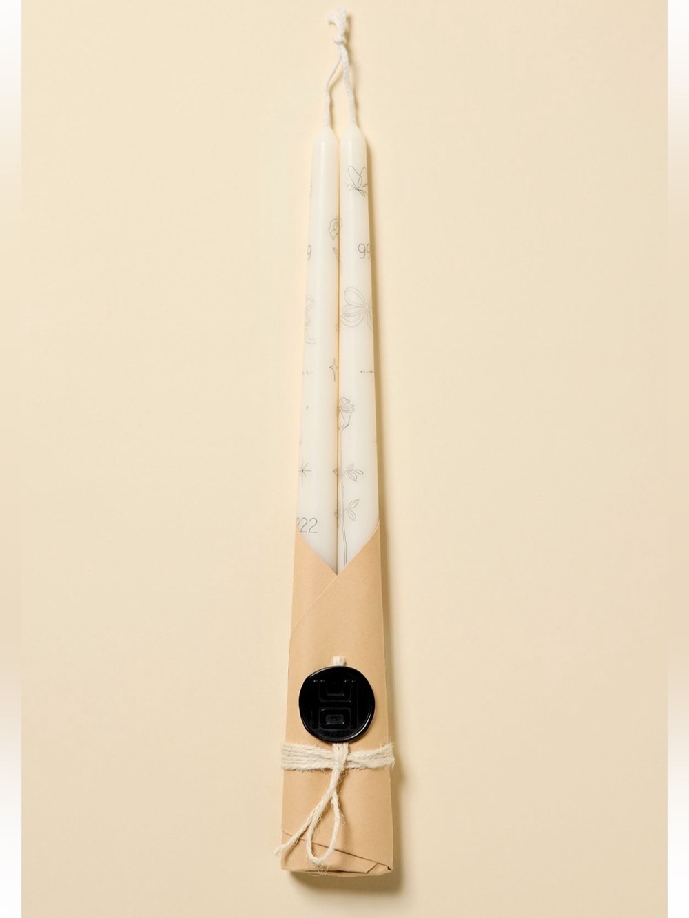 NEW Urban Outfitters Fine Line Tattoo Taper Candle Set